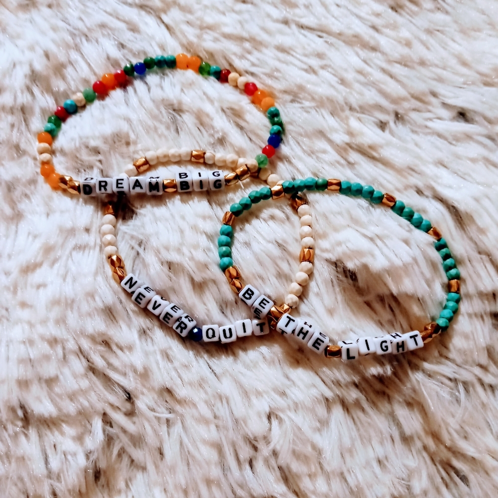💎 "Be The Light" Trio of Bracelets💎